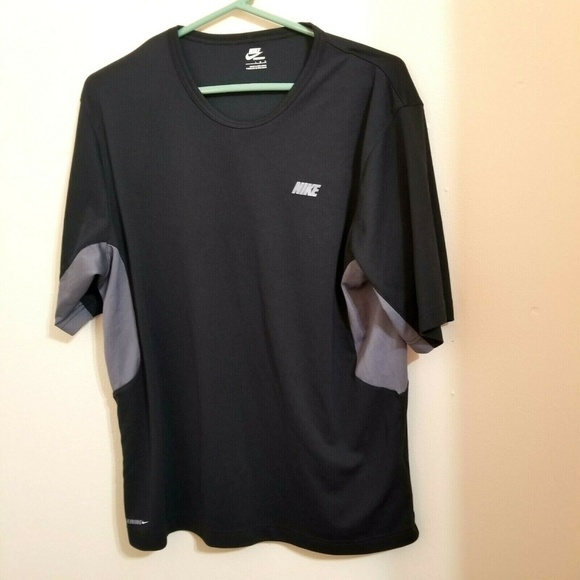 Nike Other - Nike Sportswear Black Gray Shirt Size L F17E